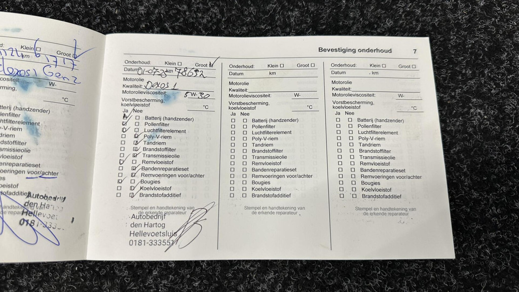 Opel Astra (K582KH) met abonnement