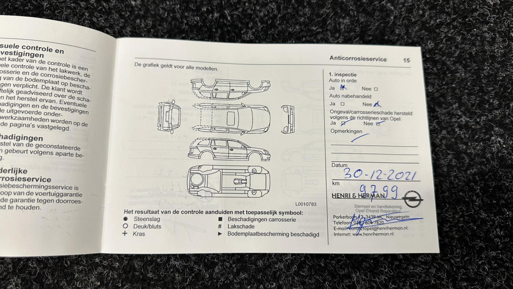 Opel Astra (K582KH) met abonnement