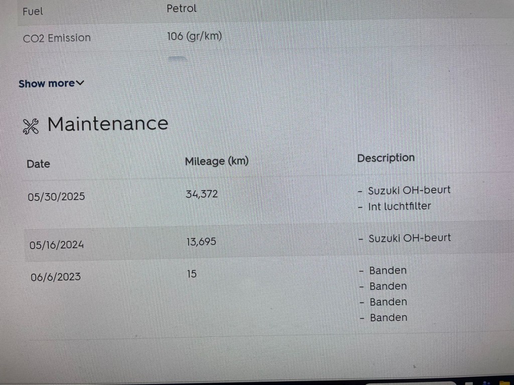 Suzuki Swift (T350DD) met abonnement