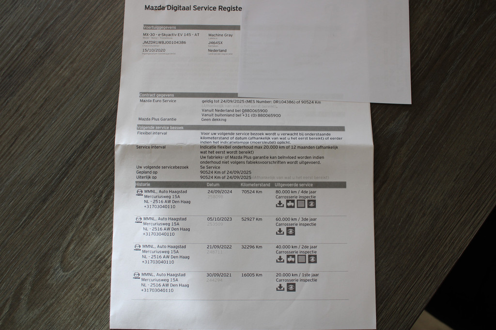 Mazda MX-30 (J464SX) met abonnement