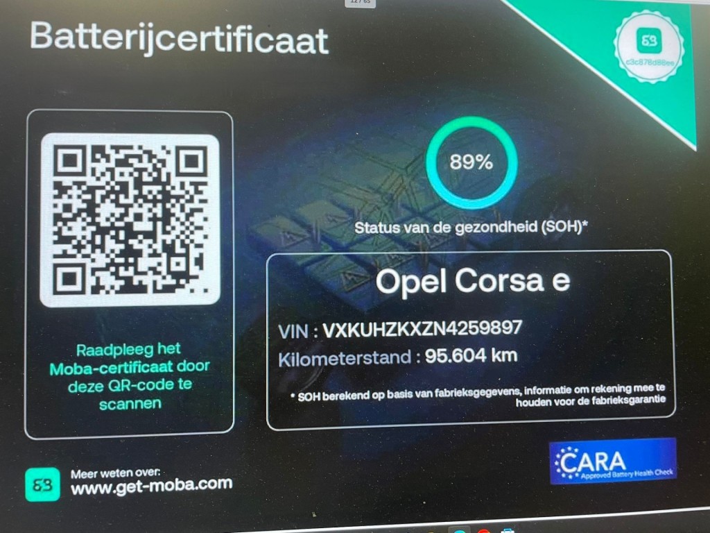 Opel CORSA-E (P101ZL) met abonnement