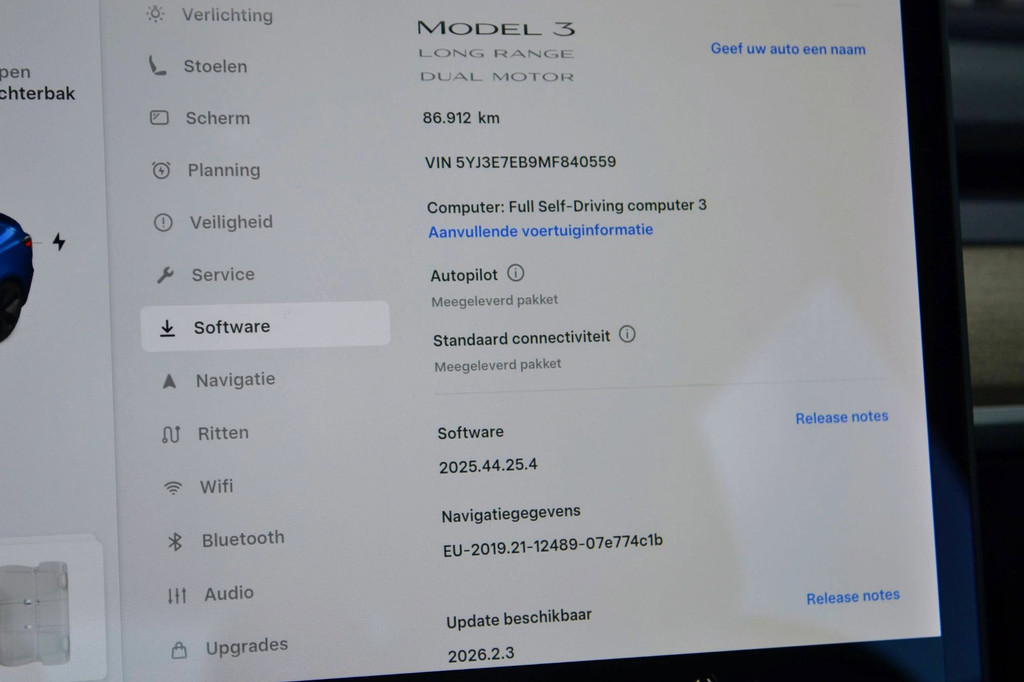 Tesla Model 3 AWD (K267FT) met abonnement