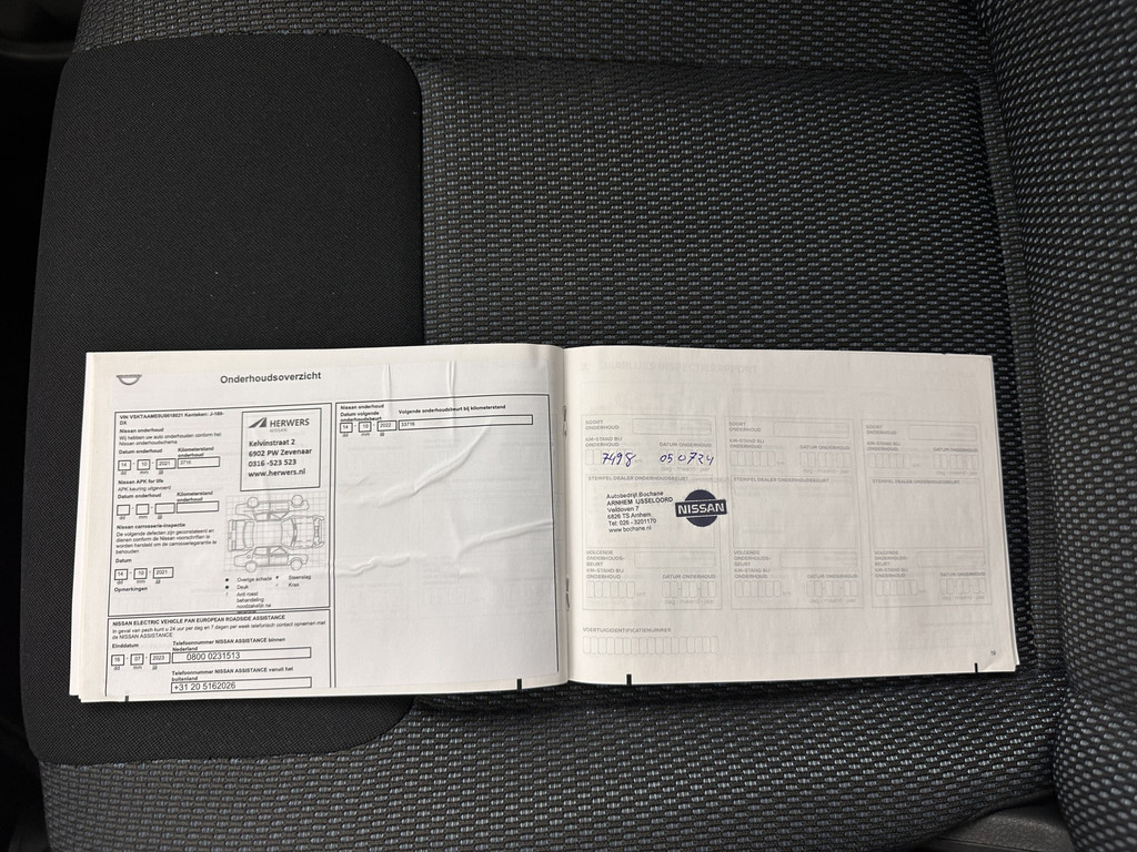 Nissan E-NV200 EVALIA (J189DX) met abonnement