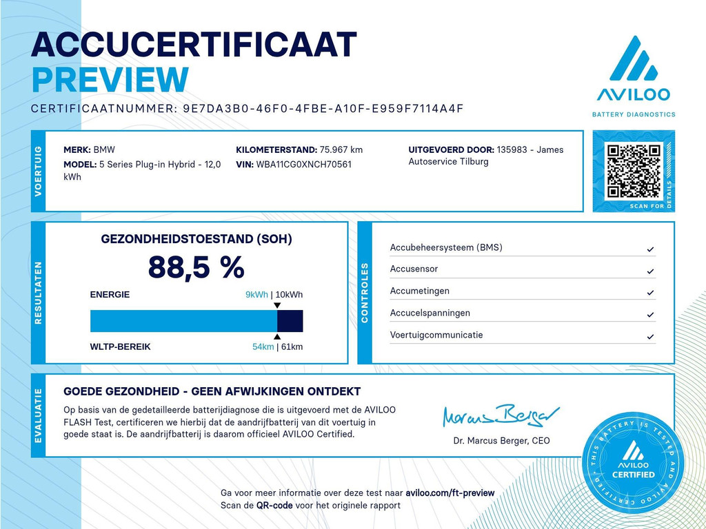 BMW 530e (KBZ97F) met abonnement