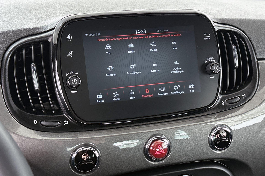 Fiat 500 (X620DF) met abonnement