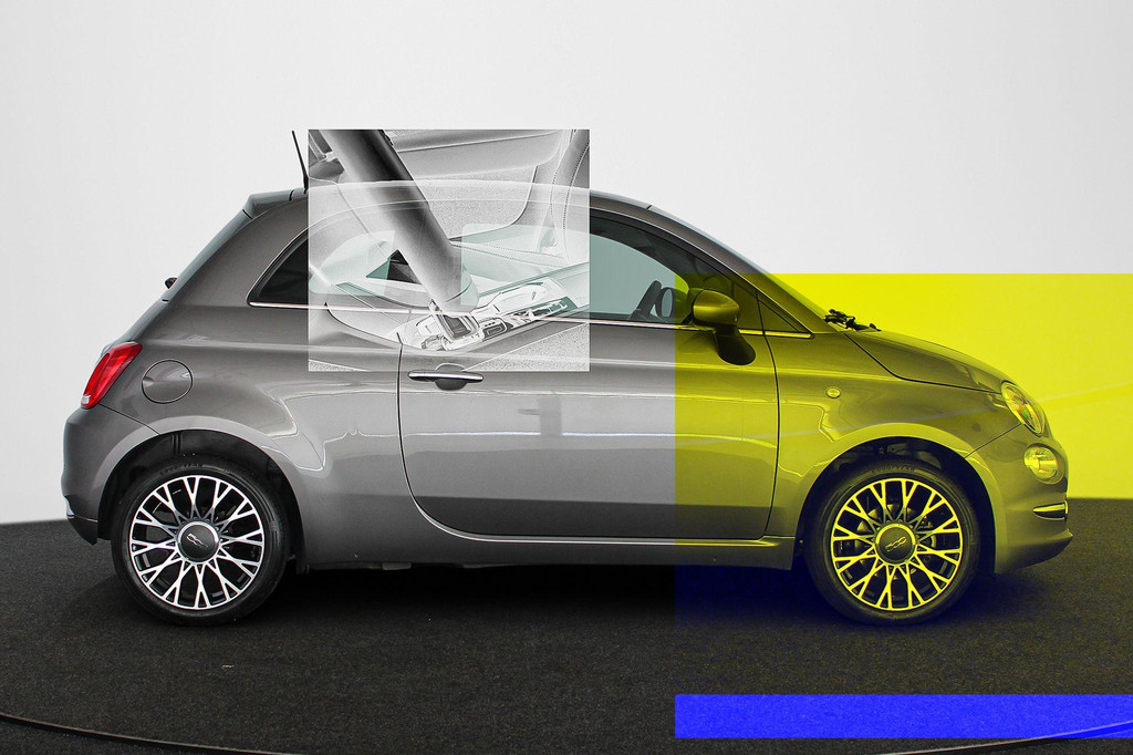 Fiat 500 (X620DF) met abonnement