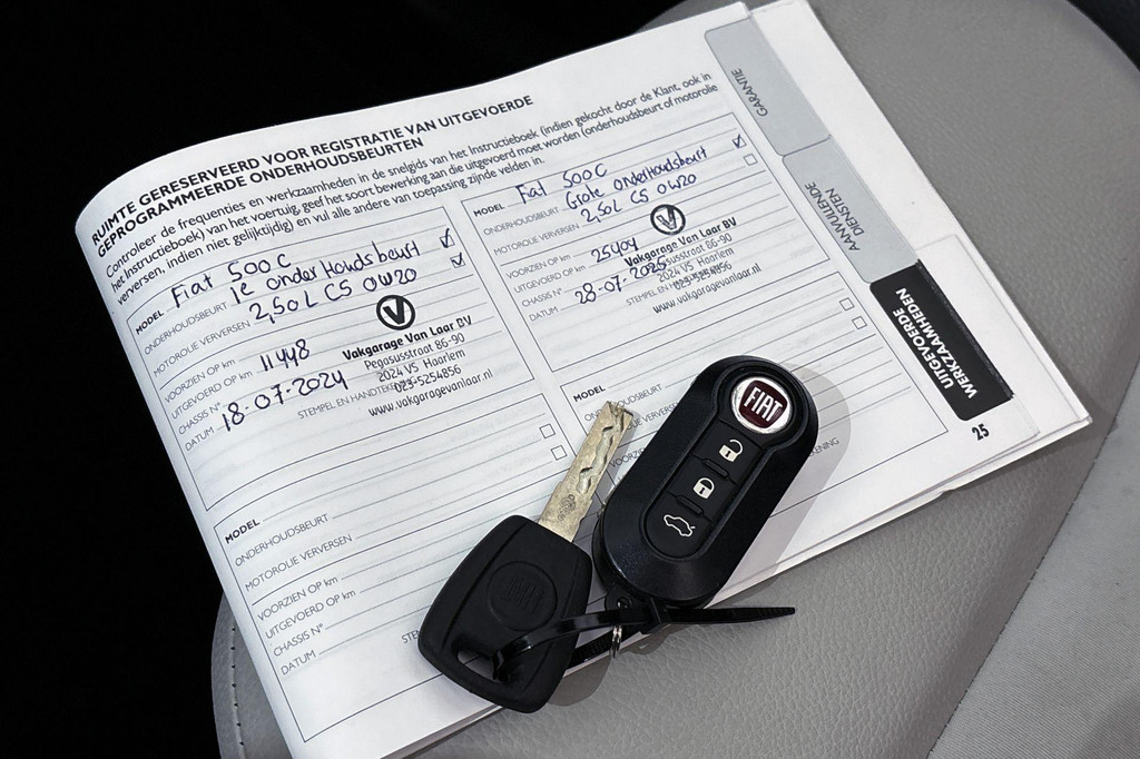 Fiat 500C (T037KP) met abonnement