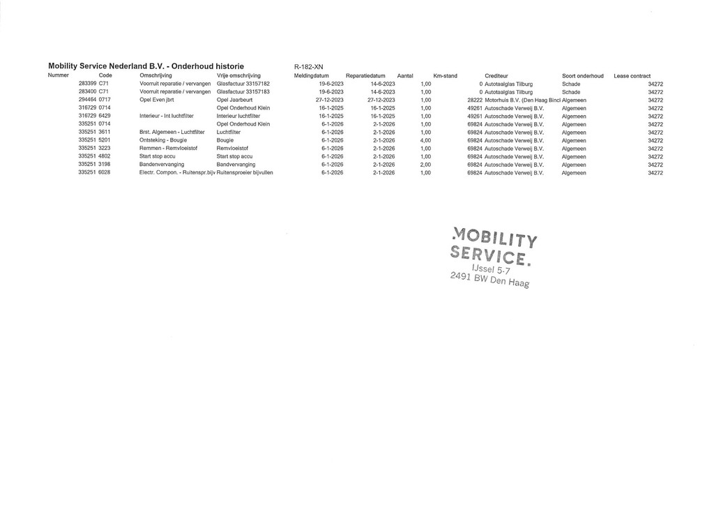 Opel Astra (R182XN) met abonnement