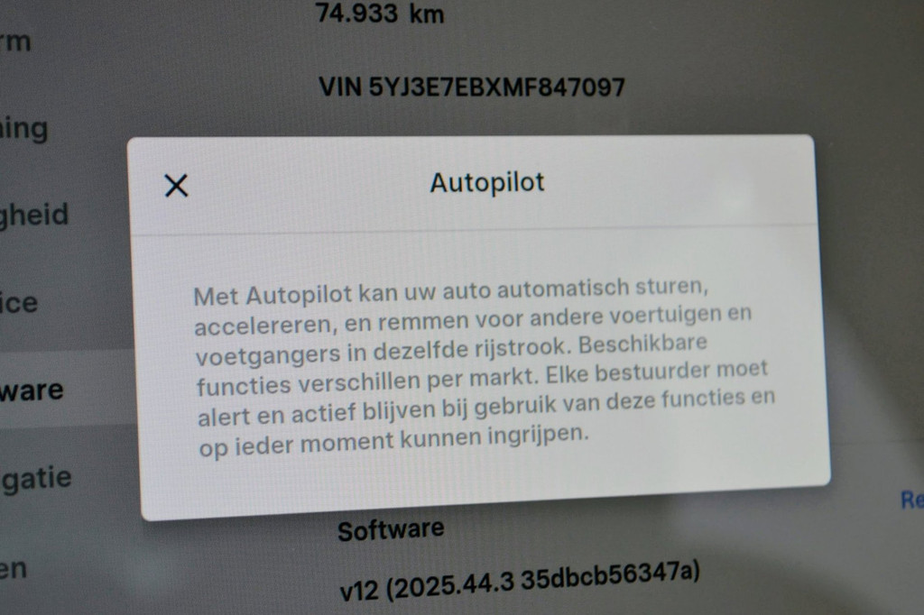 Tesla Model 3 AWD (K928FS) met abonnement