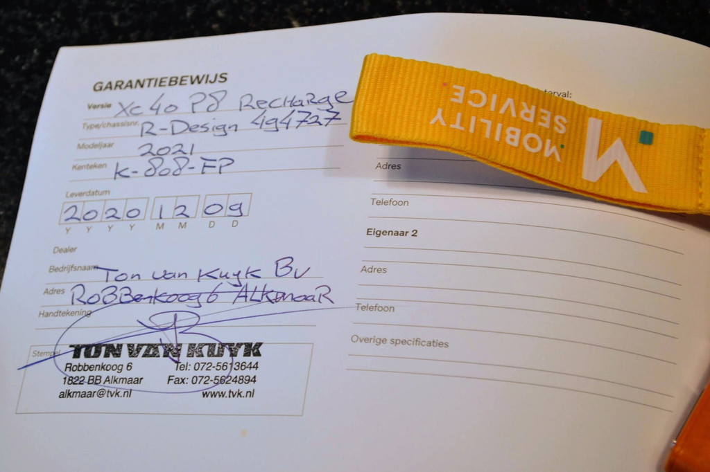 Volvo XC40 (K808FP) met abonnement