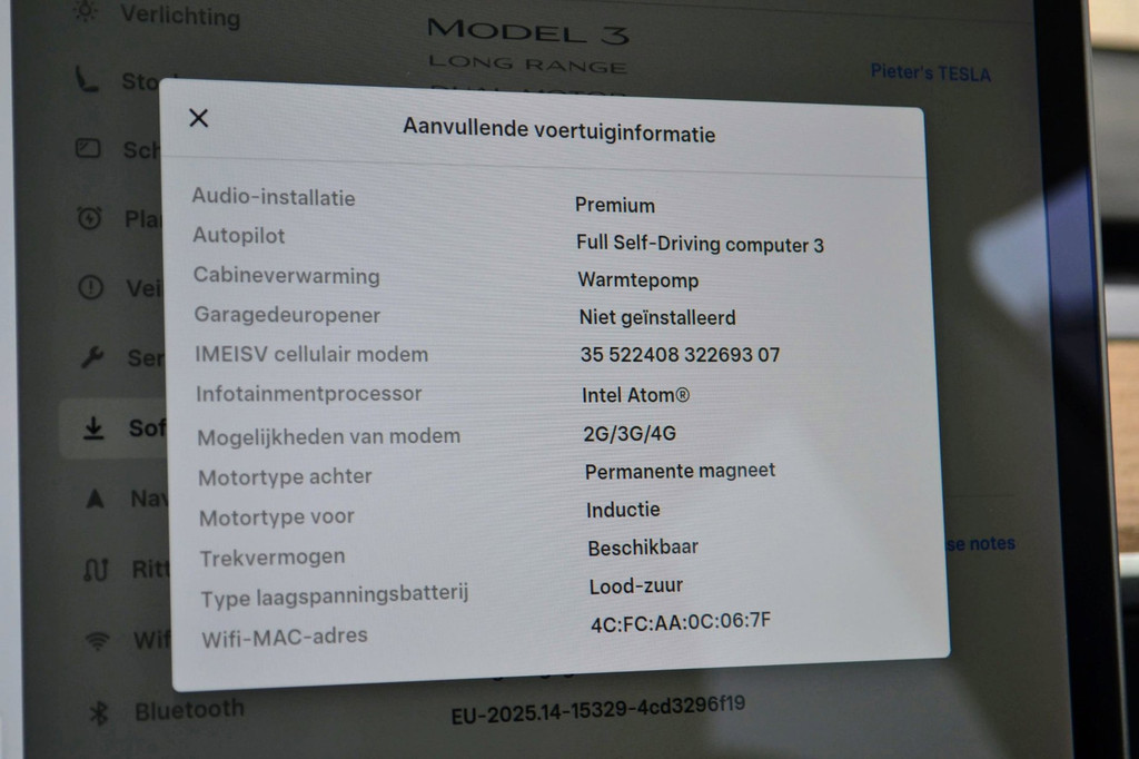 Tesla Model 3 AWD (K959KN) met abonnement