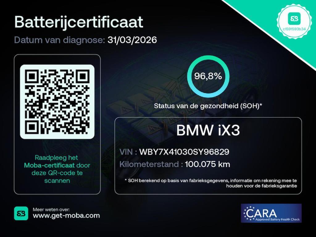 BMW iX3 (K526XH) met abonnement