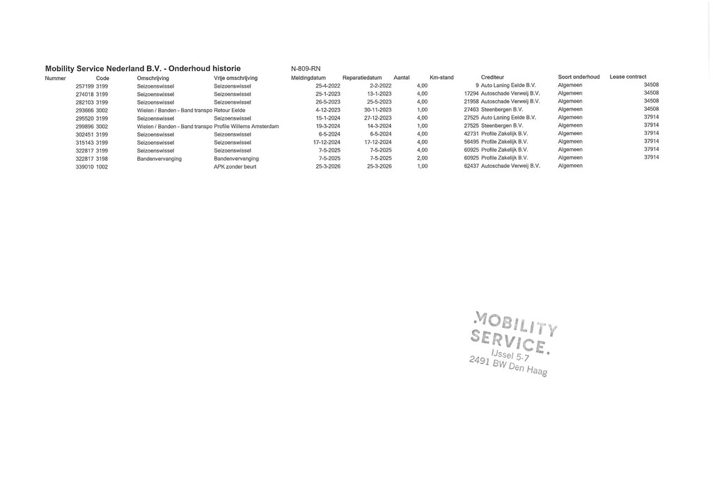 Tesla Model 3 (N809RN) met abonnement