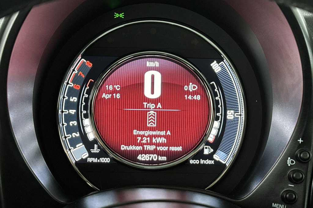 Fiat 500 (KFR92Z) met abonnement