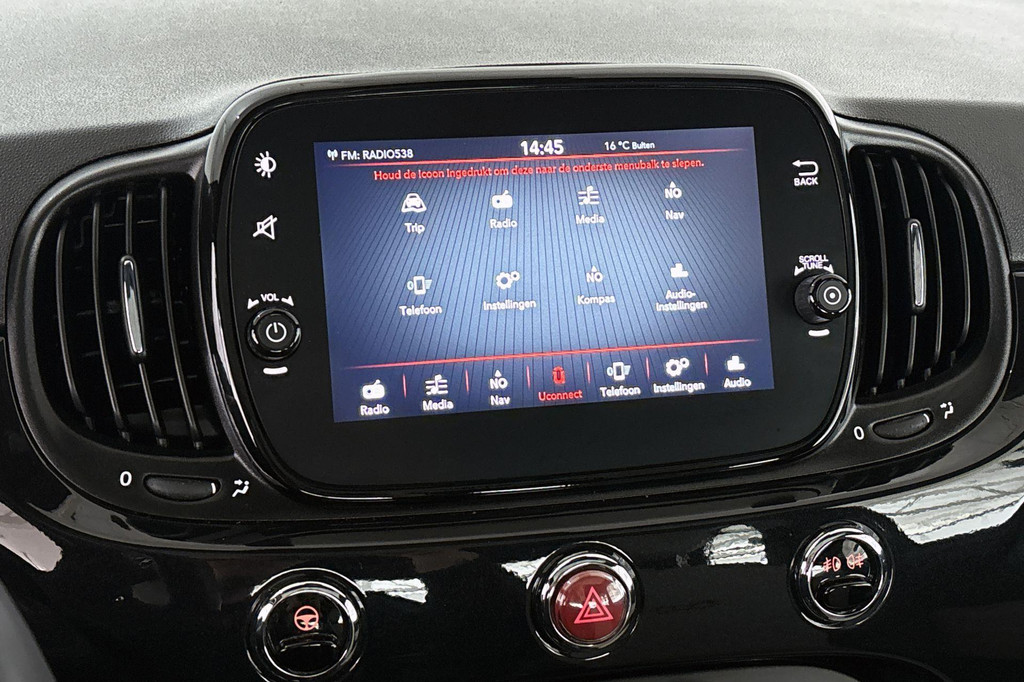 Fiat 500 (KFR92Z) met abonnement