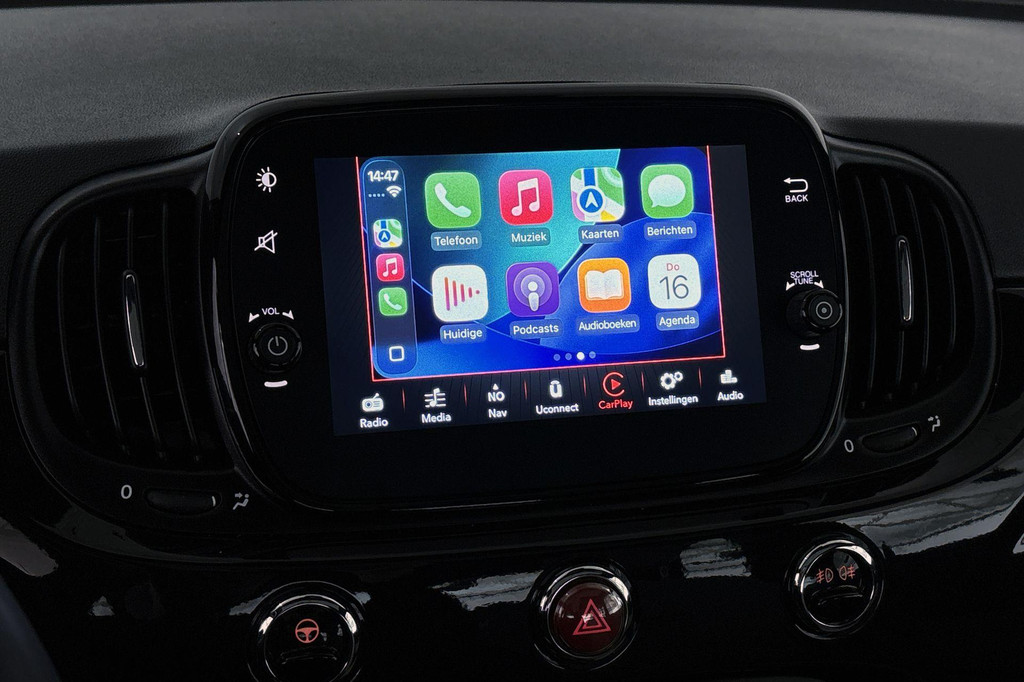 Fiat 500 (KFR92Z) met abonnement