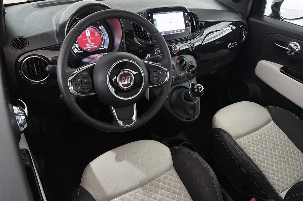 Fiat 500 (KFR92Z) met abonnement