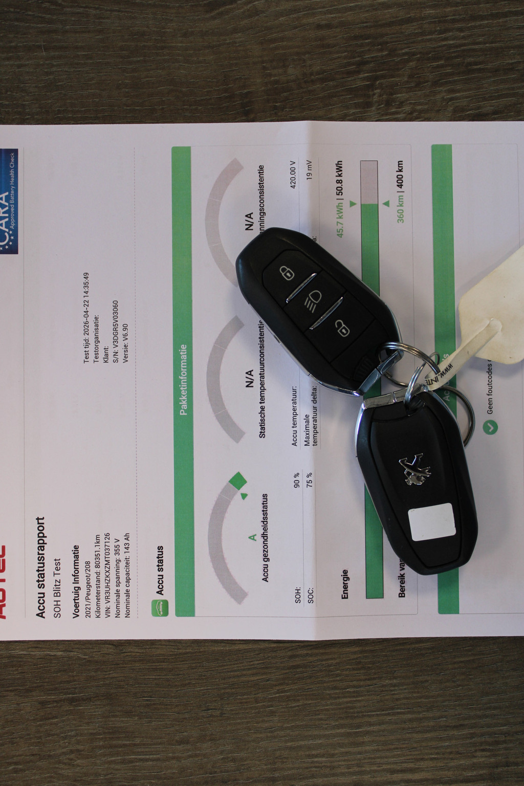 Peugeot e-208 (K882XT) met abonnement