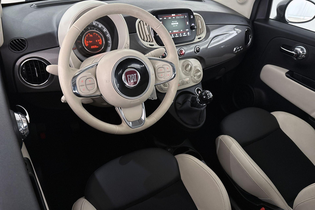 Fiat 500 (KFX11F) met abonnement
