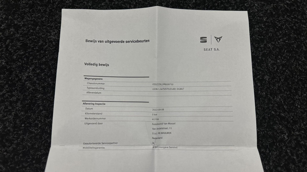 Seat Leon (R582HD) met abonnement