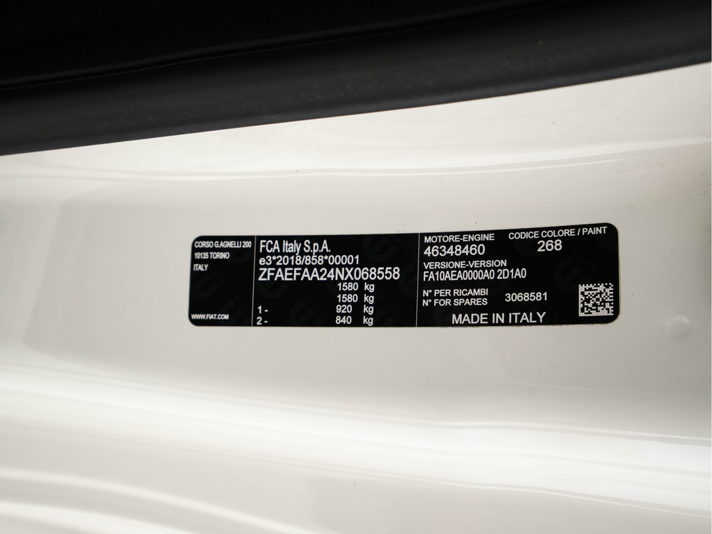Fiat 500 (P402JG) met abonnement