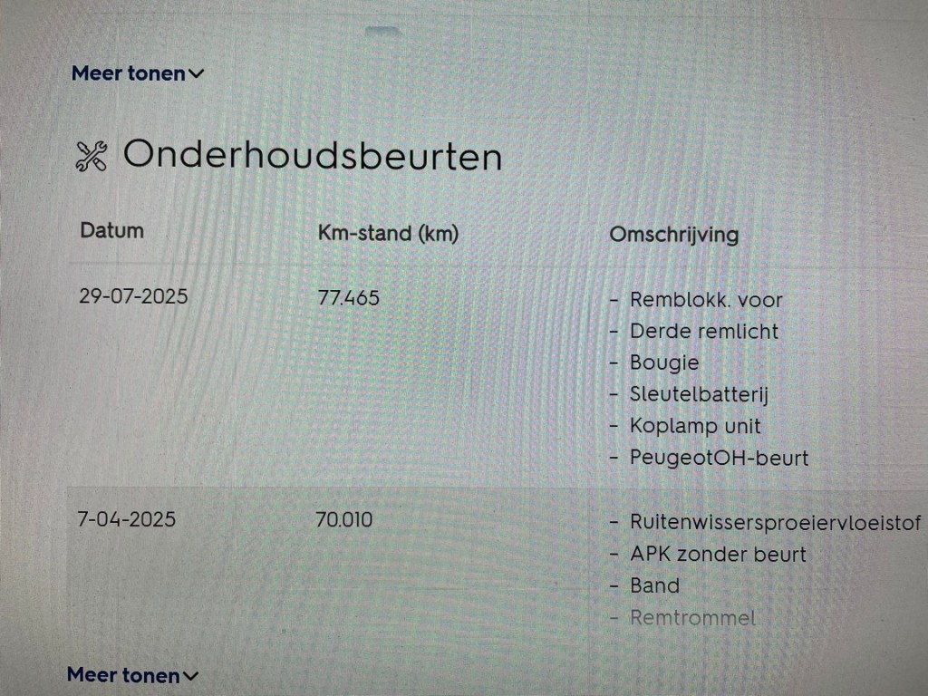 Peugeot 108 (K633XH) met abonnement