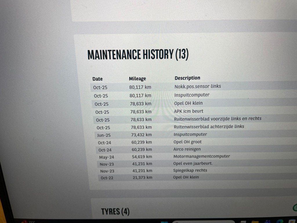 Opel Astra (N612BP) met abonnement