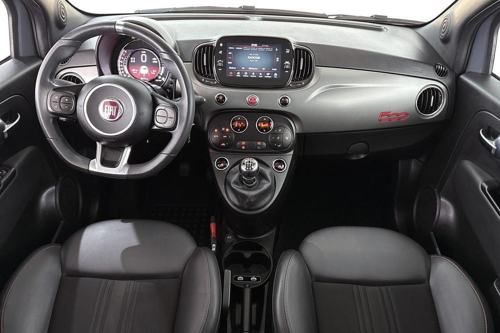 Fiat 500 (P472VT) met abonnement
