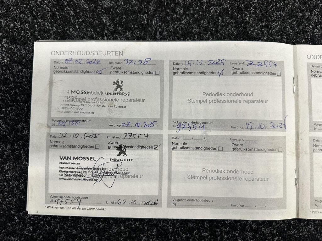 Peugeot 308 (K549TN) met abonnement