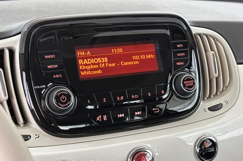 Fiat 500 (L869JN) met abonnement
