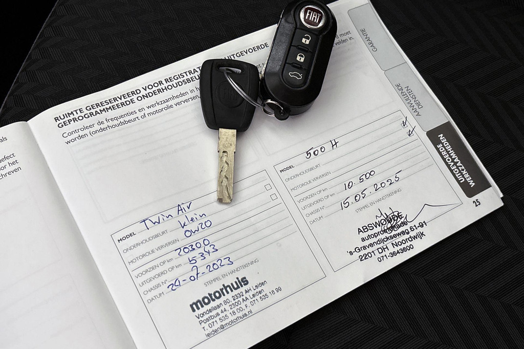 Fiat 500 (L869JN) met abonnement