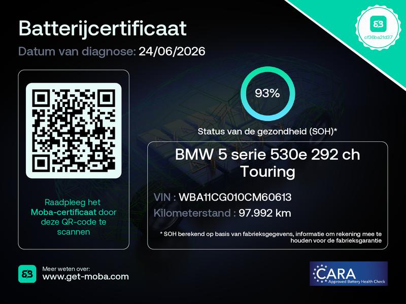 BMW 5 Serie touring (KNF61V) met abonnement