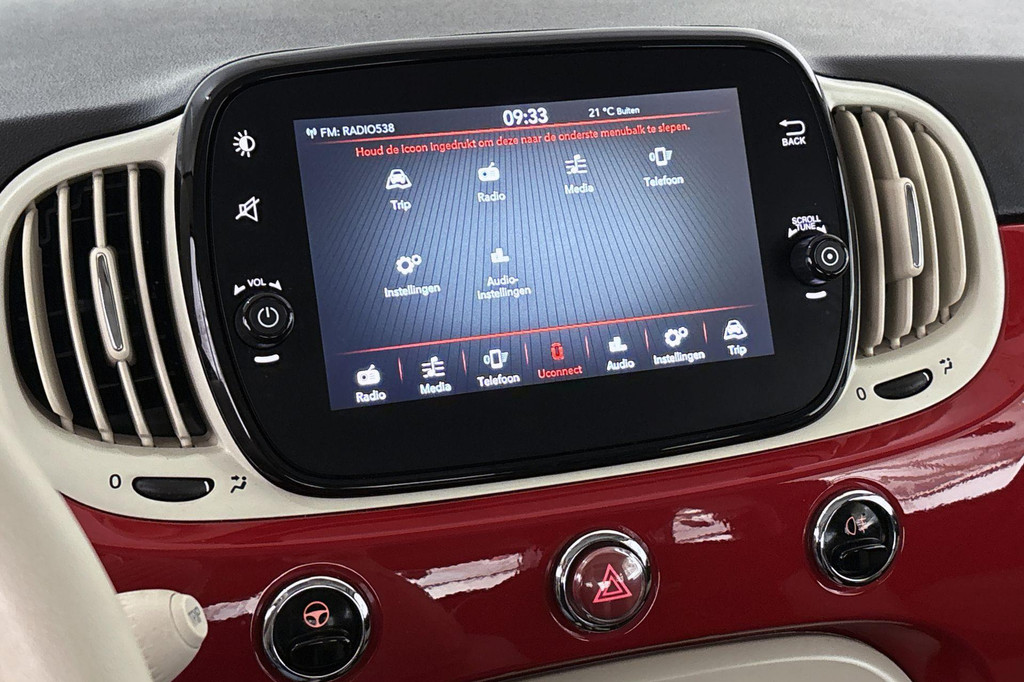 Fiat 500 (Z859DT) met abonnement