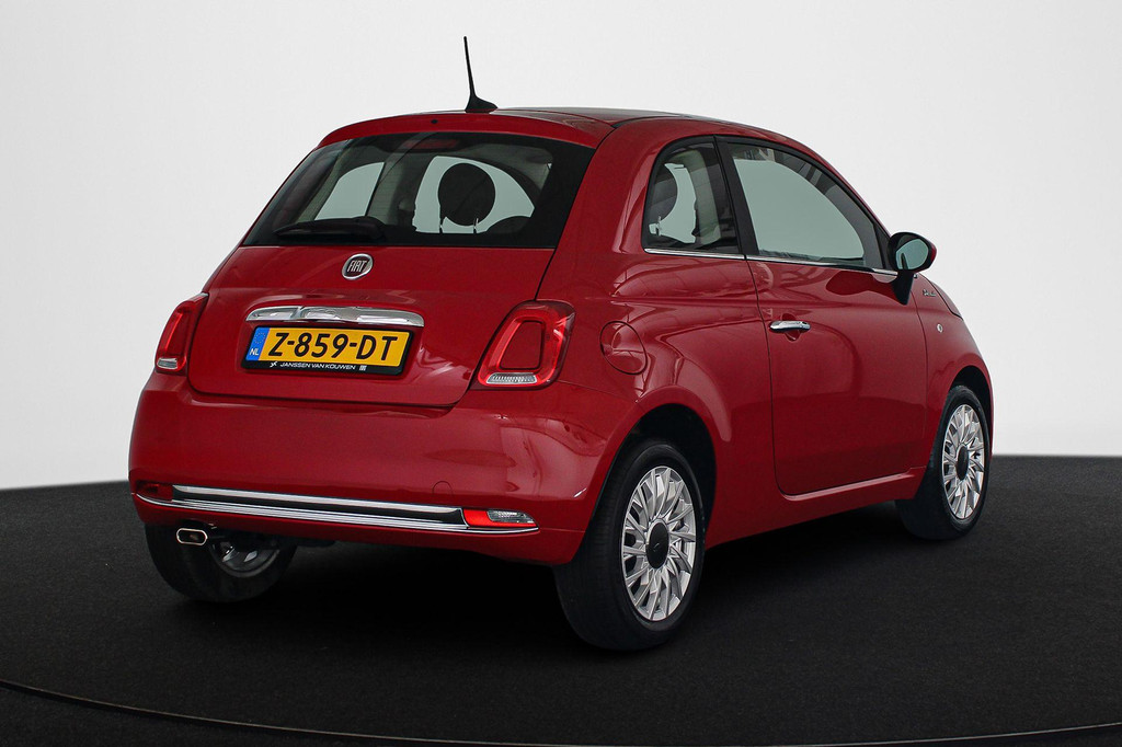Fiat 500 (Z859DT) met abonnement