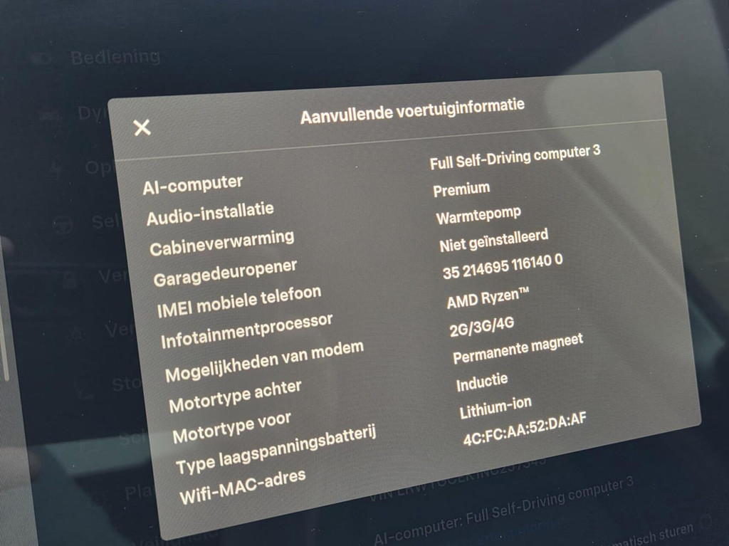Tesla Model Y (P778GV) met abonnement