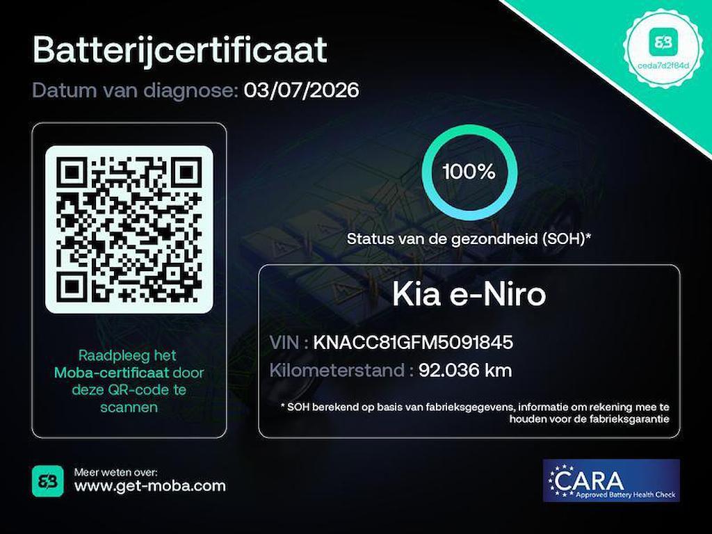 Kia e-Niro (L460XX) met abonnement