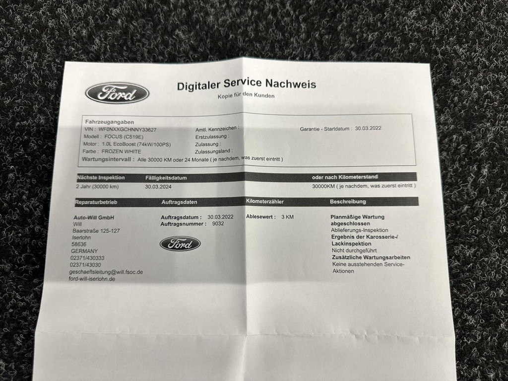 Ford Focus (R032JH) met abonnement