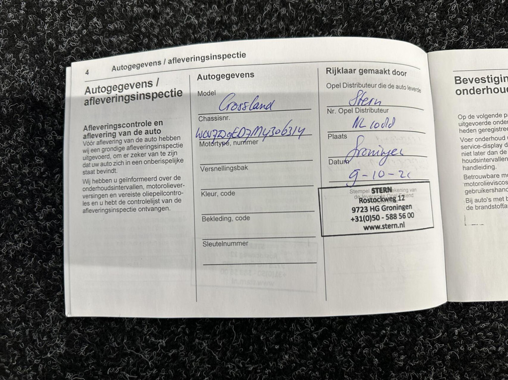 Opel Crossland (N556FT) met abonnement