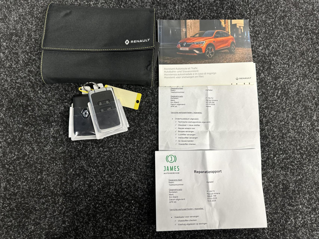 Renault Arkana (P100TV) met abonnement