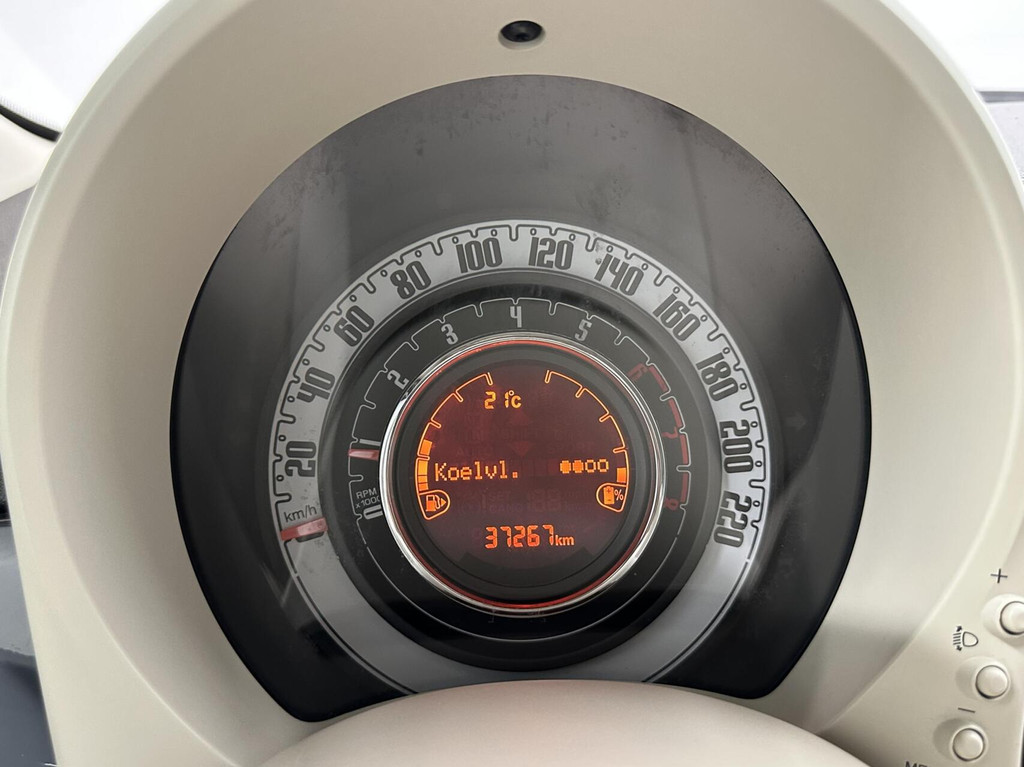 Fiat 500 (J597BX) met abonnement