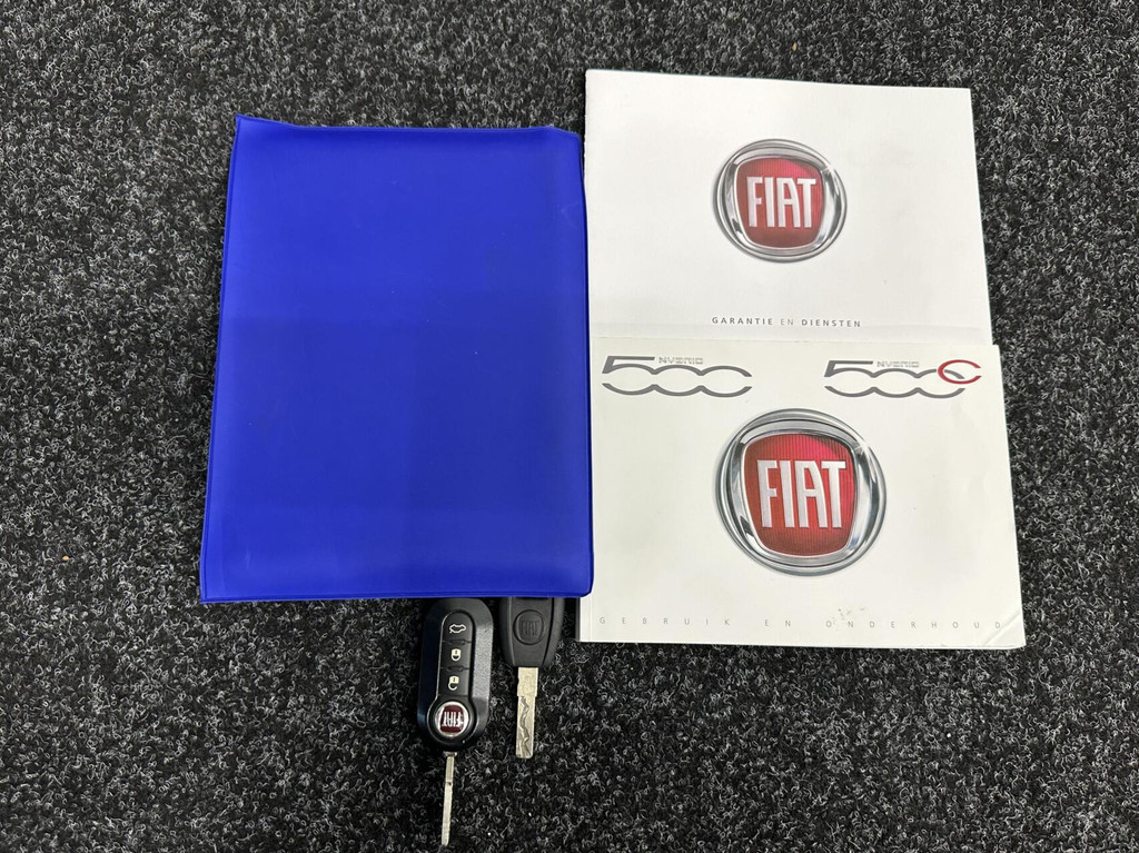 Fiat 500 (J597BX) met abonnement
