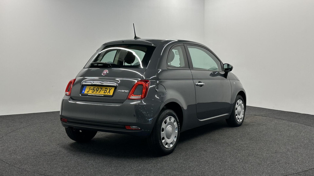 Fiat 500 (J597BX) met abonnement