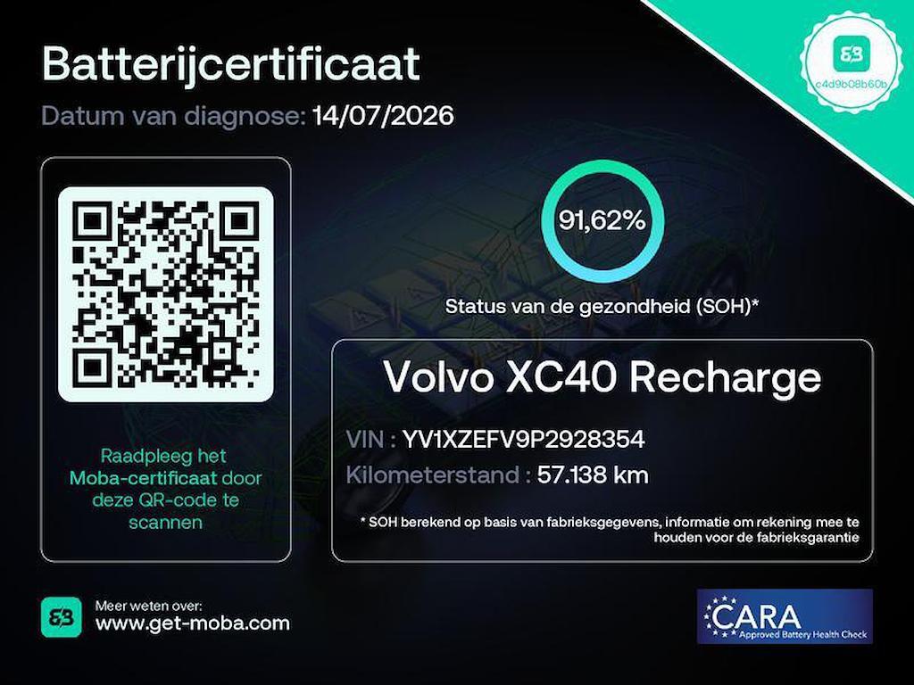 Volvo XC40 (R916BT) met abonnement