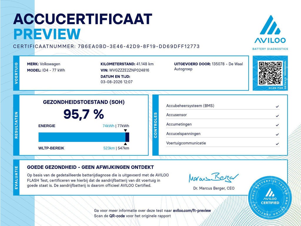 Volkswagen ID.4 (P846KB) met abonnement