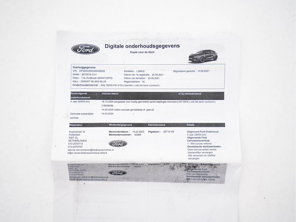 Ford Puma (L384VZ) met abonnement