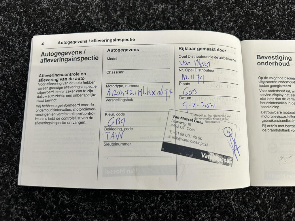 Opel Astra (K964ZS) met abonnement
