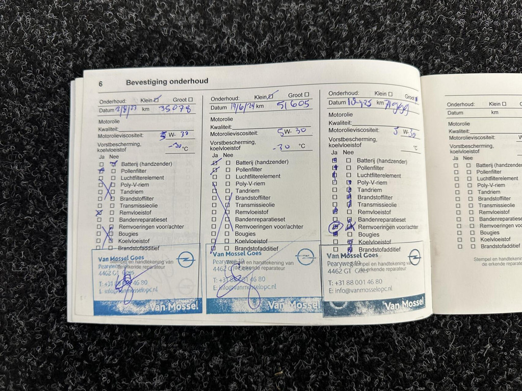 Opel Astra (K964ZS) met abonnement