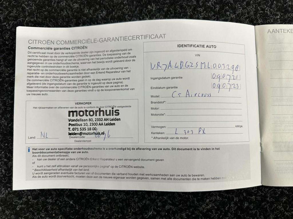Citroën C5 Aircross (L303PX) met abonnement