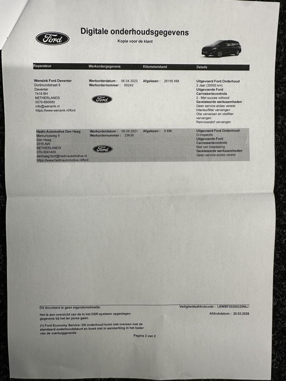 Ford FOCUS Wagon (K609ZT) met abonnement