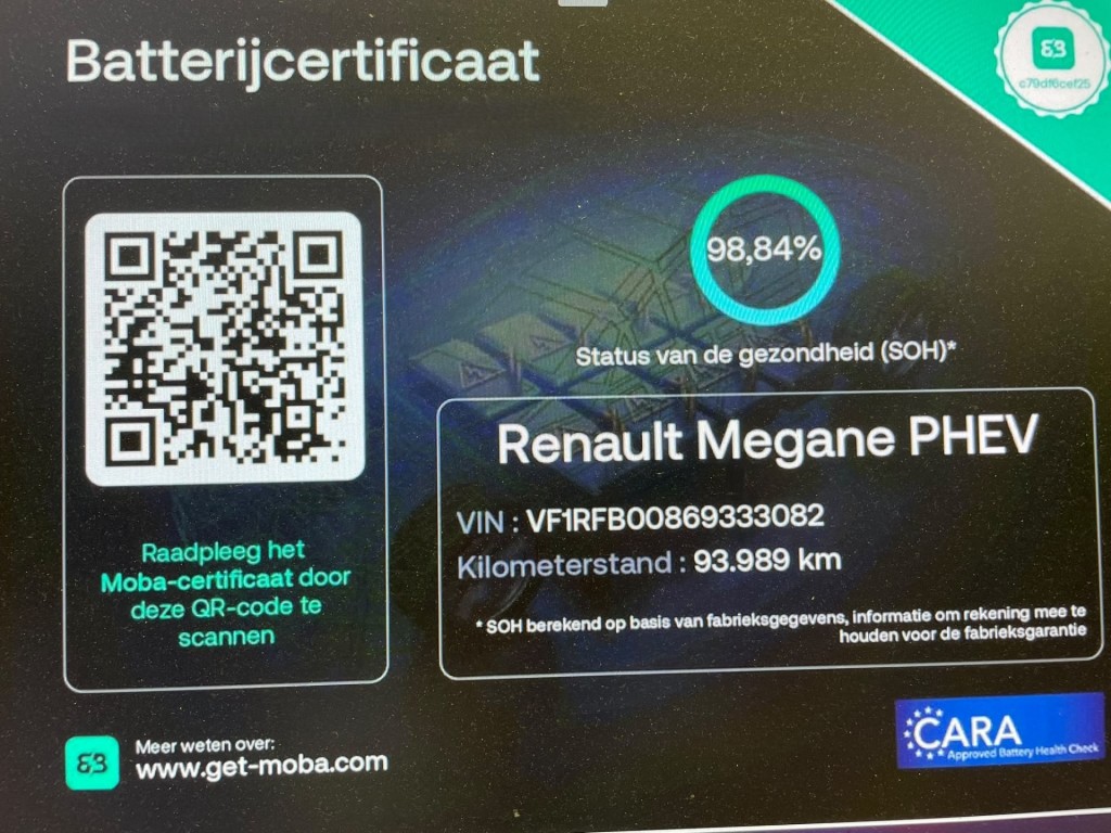 Renault MEGANE Estate (R112FD) met abonnement